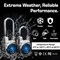 Egeetouch 5th Gen Smart Padlock - Outdoor with Bluetooth and NFC, Short shackle 5-02501-94 - alternate 6
